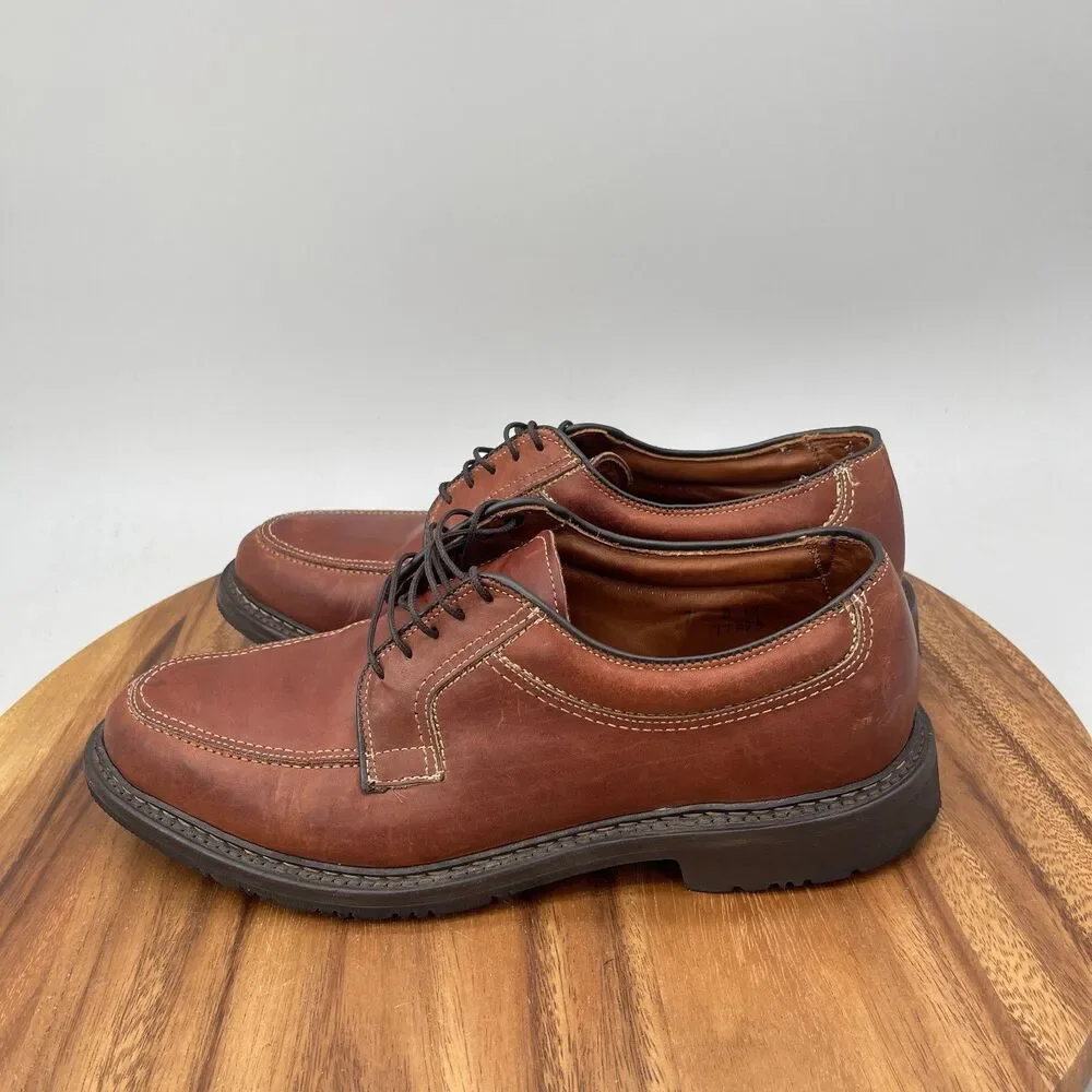 Allen Edmonds Wilbert Oxfords Mens Size 9 D Brown Split Toe Oxford Dress Shoes